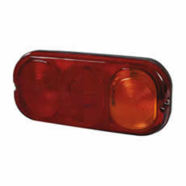 Durite 0-295-50 4 Function Rear Combination Lamp - Stop/Tail/Direction Indicator/Reflector - IP67 with Connector PN: 0-295-50